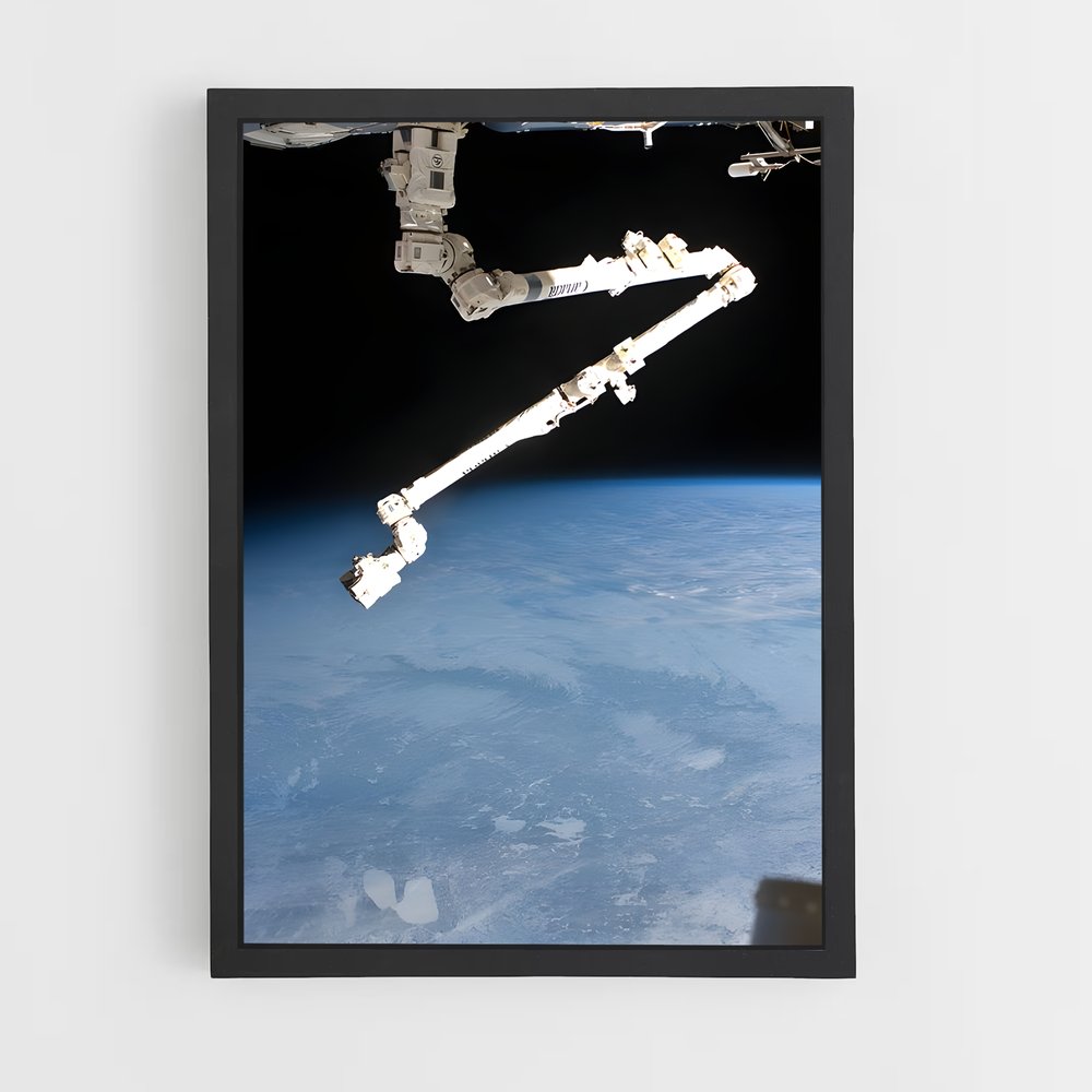 Poster extraordinaire de la Station spatiale internationale – affiche Astronomie (vue 2)